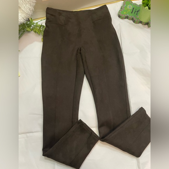 Spanx Faux Suede Leggings - Picture 9 of 14